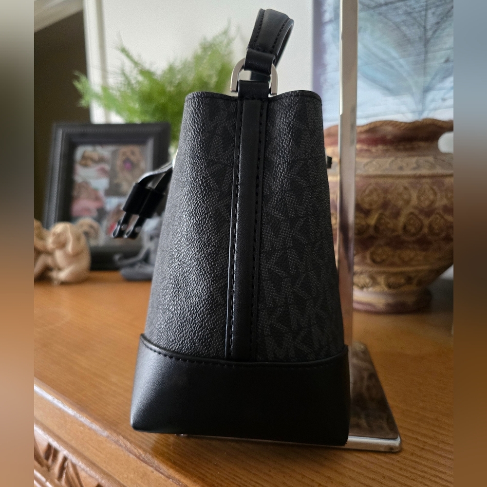 Michael Kors Charcoal and Black Mini Bag - Picture 3 of 11